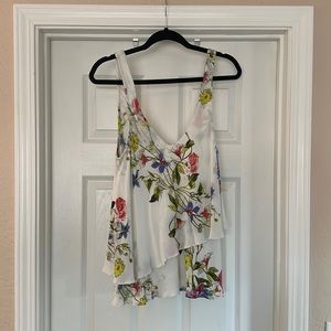 Free People Floral Tank (M)